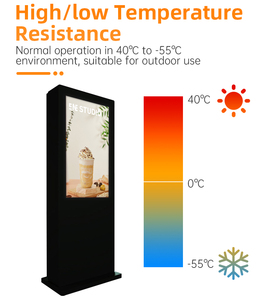 Độ sáng cao IP65 không thấm nước chống bụi ngoài trời thương mại kiosk hiển thị cho trung tâm mua sắm tầng thường vụ quảng cáo kỹ thuật số - Product Image 3