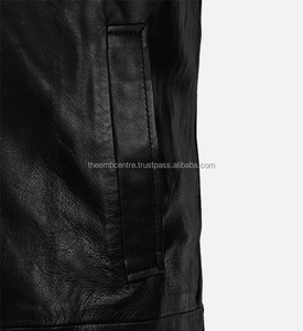 New Arrival Custom Men Fashion Leather <b>Jackets</b> for <b>Boys</b> Men's Black Leather Long Trench Coat <b>jacket</b> for men - Product Image 2