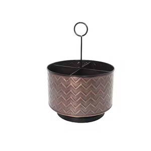 New Design Blue Finish Spoon Rest <b>Kitchen</b> Utensil Holder Stand Cutlery Organizer for Home and Restaurant Use Best Price <b>caddy</b> - Product Image 4