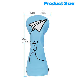 Housse de protection pour tête de club de golf, légère, durable, en cuir PU, aspect élégant, protection adaptée à la pratique, conception facile à utiliser - Product Image 5