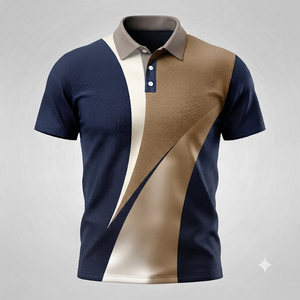Polo de Hombre de Alta Calidad al por Mayor, Transpirable, con Técnica de Impresión, Ropa Casual, Corte Regular, Secado Rápido - Product Image 3