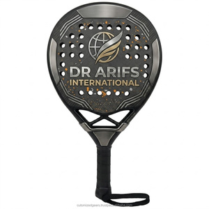 ไม้เทนนิสคาร์บอนไฟเบอร์ DR ARIFS INTERNATIONAL รูปทรงหยดน้ำ ขนาดคาน 23 มม. ด้ามจับยางกันลื่น - Product Image 5