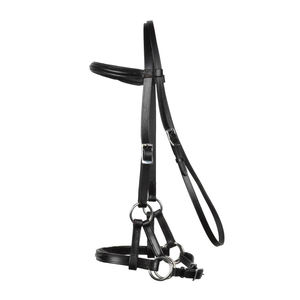 บังเหียนขี่ม้าหนังแท้น้ำหนักเบาปรับแต่งสีได้ขนาดบริการ OEM - Product Image 1