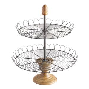 Support à gâteau moderne en aluminium, design tendance, pour une présentation minimaliste, offrant des lignes épurées et une solution de service. - Product Image 2