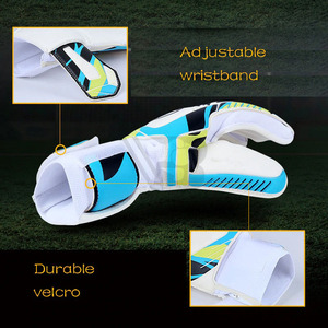 Wembley Sports Professional German Latex 3.5mm Goalkeeper Gloves Removable Finger Protection <b>Custom</b> Fit for Adult - Product Image 5