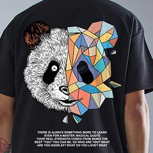 เสื้อยืดสตรีทสไตล์ย้อนยุคแบบสั่งทำพิเศษ ล้างสีแบบแอซิด ประดับด้วยคริสตัล ผ้าฝ้าย 100% พิมพ์ลาย เสื้อยืดผู้ชายทรงหลวม ไหล่ตก - Product Image 4