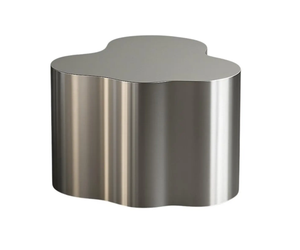 Best Selling Customized Smooth Mirror Surface <b>Silver</b> Stainless Steel Side <b>Table</b> Free-Shaped and Customizable Size <b>Coffee</b> <b>Table</b> - Product Image 4