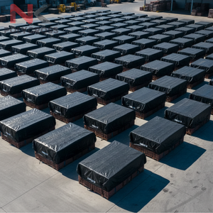 Bâche de protection imperméable pour briques de construction extérieures, sur mesure, pour le stockage et la protection des briques sur les chantiers - Product Image 4