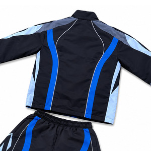 Quick Dry Zip up <b>Long</b> Sleeve Jackets Windbreaker <b>Shorts</b> Sets Custom Logo <b>Men</b> Street Wear High Quality Tracksuits 2026 - Product Image 2