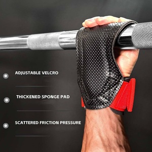 Nouvelles sangles de poignet réglables en cuir PU pour la compression et le soutien, idéales pour les tractions, les soulevés de terre et l'haltérophilie - Product Image 5