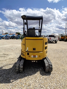 Mini-excavatrice sur chenilles jaune modèle 184, équipement de construction de niveau d'entrée, 2 tonnes - Product Image 4