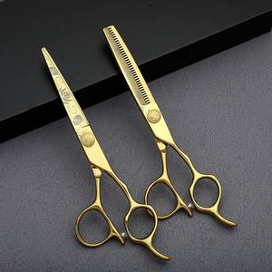 Ciseaux de coiffure 6'' en acier inoxydable JP, ensemble de ciseaux de barbier professionnels pour la coupe de cheveux, avec sac inclus - Product Image 3