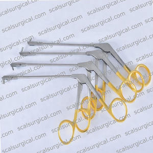 Instrumento Quirúrgico ENT de Alta Calidad Ostrom Antrum Punch, Corte Inverso de 2.5mm, Tamaño Adulto, Reutilizable para Cirugía Sinusal - Product Image 4