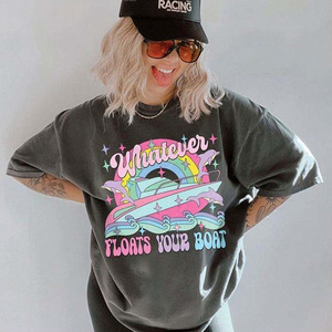 Autocollants DTF personnalisés pour vêtements d'été, transferts UV DTF prêts à poser sur les t-shirts - Product Image 1