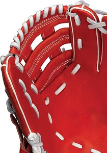 Baseball Strike Gloves Leather Outdoor Outfield Adult Thickened Left-Handed Right-Handed <b>Throw</b> Soft Waterproof Full Finger H-Web - Product Image 6