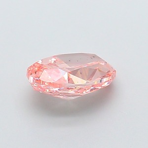Diamant rose ovale fantaisie vif cultivé en laboratoire CVD, clarté SI1, excellente taille, diamant rose éthique, pierre brute 1,06 carat - Product Image 5