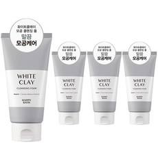 Espuma Limpiadora de Poros de Arcilla Blanca Happy Bath 150g 4 Unidades Limpiador Facial Precio con Descuento - Product Image 1