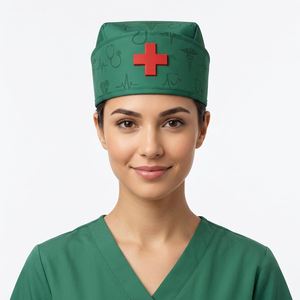 Bonnets d'hôpital tricotés personnalisables et écologiques pour médecins, infirmières et femmes – Vente en gros - Product Image 6