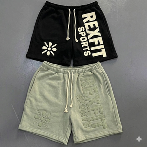 กางเกงกีฬา REXFIT SPORTS คุณภาพดีที่สุด กางเกงออกกำลังกายผู้ชาย ผ้าตาข่าย สำหรับฟิตเนส วิ่ง ซัพพลายเออร์ กางเกงขายส่งราคาถูก - Product Image 6