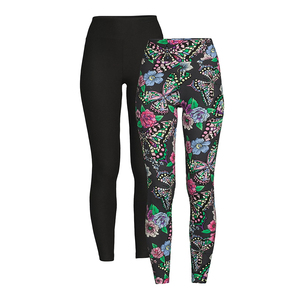 New Style Women's Yoga Workout Mid Waist Breathable Knitted Spandex Polyester Casual <b>Leggings</b> <b>Seamless</b> OEM Custom Service - Product Image 4