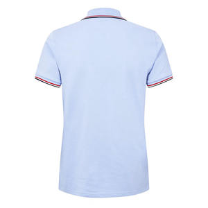 เสื้อโปโลผู้ชาย OEM ODM ผ้าฝ้ายแท้ แขนสั้น สวมใส่สบาย ออกแบบได้ตามต้องการ ปกคอเสื้อพับได้ แห้งเร็ว - Product Image 3
