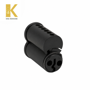 Cerradura de Cilindro de Latón con Inspección Completa de Fábrica, Acabado Negro Mate, 6 Pines, Ranura para Llave Tipo B, SFIC, para Seguridad de Puertas Residenciales - Product Image 5