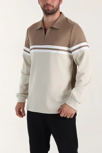 เสื้อสเวตเชิ้ตผู้ชายแบบโอเวอร์ไซส์ ผ้าฟลีซกันน้ำ ระบายอากาศได้ดี ผลิตจากโพลีเอสเตอร์/คอตตอน คุณภาพสูง เป็นมิตรกับสิ่งแวดล้อม รับผลิตตามสั่ง ขายส่งราคาถูก - Product Image 4