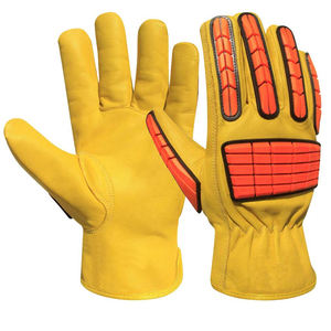 Guantes de piel de oveja para mujer, diseño urbano, para invierno, de cuero, transpirables, para conducir al aire libre, para almacén - Product Image 3