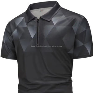 OEM al por mayor de los hombres Polo camisetas 65% algodón 35% poliéster de manga larga logotipo profesional personalizado polos, polos de los hombres - Product Image 1