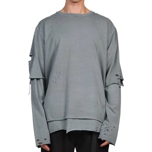Camiseta Personalizada de Doble Capa para Unisex, 2026, de Algodón 100% de Alto Gramaje, Manga Larga, Ecológica, Transpirable y de Secado Rápido - Product Image 1