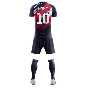 Tenue de football pour jeunes et adultes, fournisseur OEM ODM de vêtements d'équipe de football, ensemble de vêtements de football personnalisés, coupe ajustée et respirante - Product Image 3