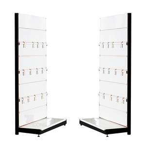 Wall Mounted Perforated Metal Powder Coated Modern 3 Tier <b>Display</b> <b>Rack</b> Retail <b>Display</b> Stand OEM Vietnam Factory ADONG A11 - Product Image 1