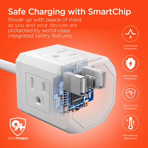 Multipresa a cubo con prolunga e porte multiple - Product Image 5