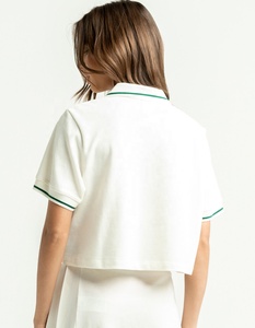 Camiseta Polo para Mujer, Algodón Premium, Logotipo Personalizado, MOQ Bajo, Suministro de Fábrica, Nueva Llegada 2025, Camiseta Polo para Mujer, Algodón de Alta Calidad - Product Image 2