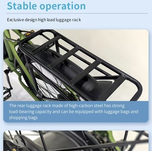 Bicicleta eléctrica deportiva de montaña de largo alcance con cuadro de aluminio de 27.5 pulgadas y batería de litio oculta de 36V 10AH - Product Image 6