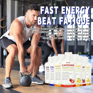 <span class=keywords><strong>Gel</strong></span> Energético con Sabor a Granada, Doble Electrolitos, 25 mg de Cafeína, Aumenta la Resistencia para Corredores y Ciclistas, Proveedor OEM ODM - Product Image 2