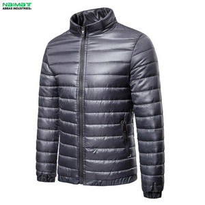 Veste matelassée coupe-vent de haute qualité pour homme, avec poignets élastiques, rembourrage en duvet doux, capuche, protection contre le froid, parka d'hiver - Product Image 3