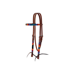 Cuerda de nailon azul para caballos con diseño de nudos para uso ecuestre - Product Image 6