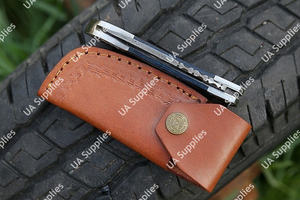 Hot Selling Industrial/DIY Grade Damascus Steel Bevel Razor Sharp Back <b>Lock</b> Folding Camping Pocket Knife EDC Utility ODM/OEM - Product Image 5