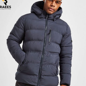 Veste matelassée streetwear pour jeunes hommes, couleurs vives, directement de l'usine, veste longue matelassée pour hommes, parka d'hiver longue. - Product Image 3