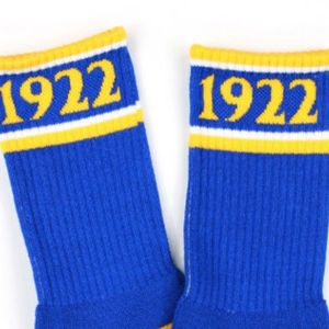 ถุงเท้า Sigma Gamma Rho แบบสั้น ถุงเท้ากีฬา ถุงเท้าลำลองสำหรับทีม ถุงเท้าผู้หญิงใส่สบาย ออกแบบเองได้ ชุดกีฬา OEM ODM - Product Image 6