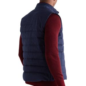 เสื้อกั๊กปักเป้าสำหรับผู้ชาย,เสื้อแขนกุดกันหนาวสำหรับใส่กลางแจ้งน้ำหนักเบา - Product Image 2