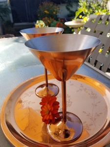 indian export copper <b>goblet</b> made in india copper glass indian supplier copper <b>goblet</b> moradabad exporter copper glass handicraft - Product Image 6