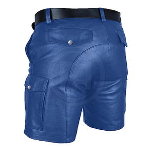 Quick Dry Breathable Men <b>Leather</b> <b>Shorts</b> Hot Selling Premium Quality Men <b>Leather</b> <b>Shorts</b> For Sale In Wholesale - Product Image 2