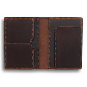 Travel Women Men PU Leather Passport Covers <b>Holder</b> Organizer Case Leather Passport <b>Wallet</b> for Travel Use - Product Image 1