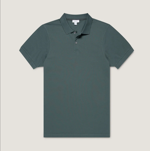 Polo pour homme infroissable, entretien facile, en piqué, uniforme professionnel pour le bureau, polo élégant, pantalon décontracté formel pour affaires - Product Image 2