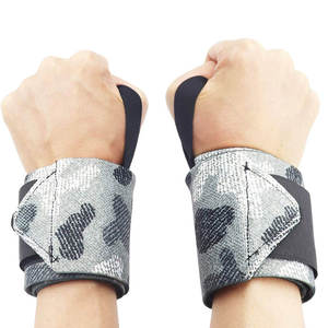 Bandes de maintien pour poignets personnalisées pour la musculation et le CrossFit, sangles de conception sur mesure très vendues, accessoires de gym et de fitness - Product Image 1