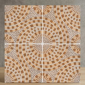 Dubai Market Arabic Design Porcelain Heavy Duty Driveway 40x40CM Floor Tiles 12MM Thick Outdoor Tiles for Parking - Product Image 2