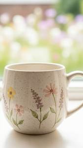 FENN Tasse à café en céramique personnalisée haut de gamme 350 ml, tasse à thé au lait en porcelaine, tasses en céramique avec logo personnalisé pour restaurant - Product Image 1
