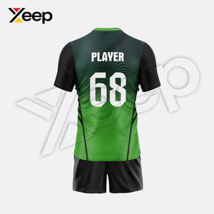 Uniforme de Voleibol Unisex Transpirable XEEP XC-VU-08, el Más Vendido, Servicio OEM, Personalizable al por Mayor, Transferencia Térmica - Product Image 3